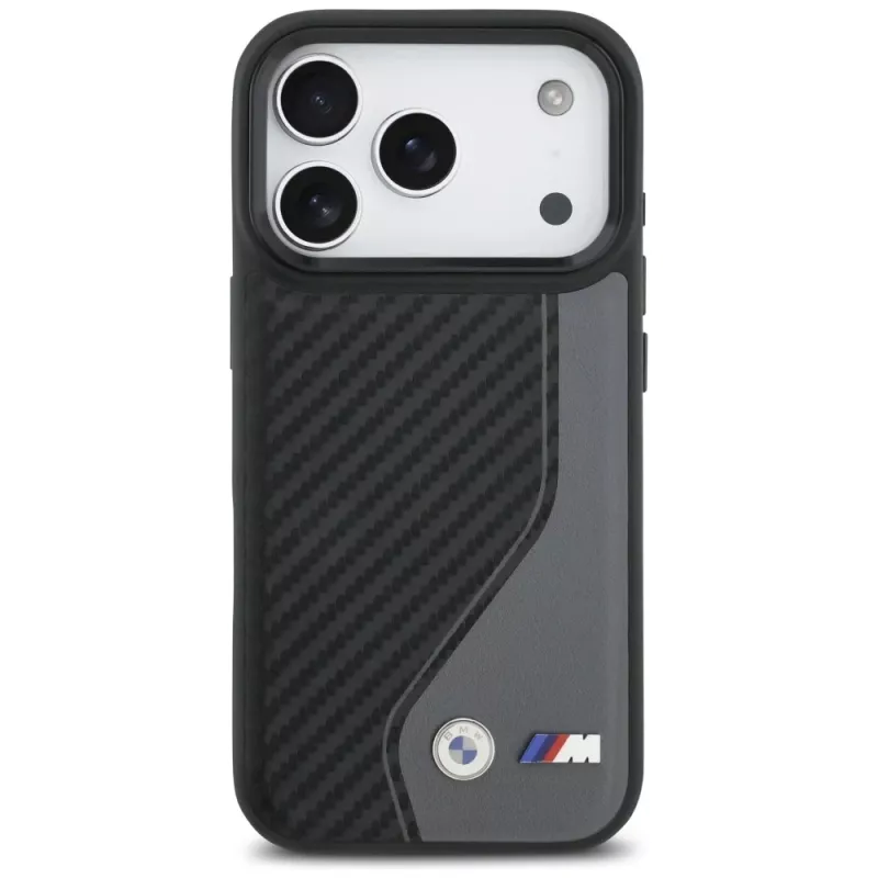 BMW M Carbon Logo MagSafe Case voor iPhone 17 Pro antraciet