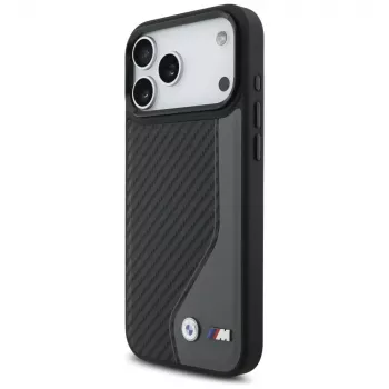 BMW M Carbon Logo MagSafe Case voor Apple iPhone 17 Pro Max antraciet