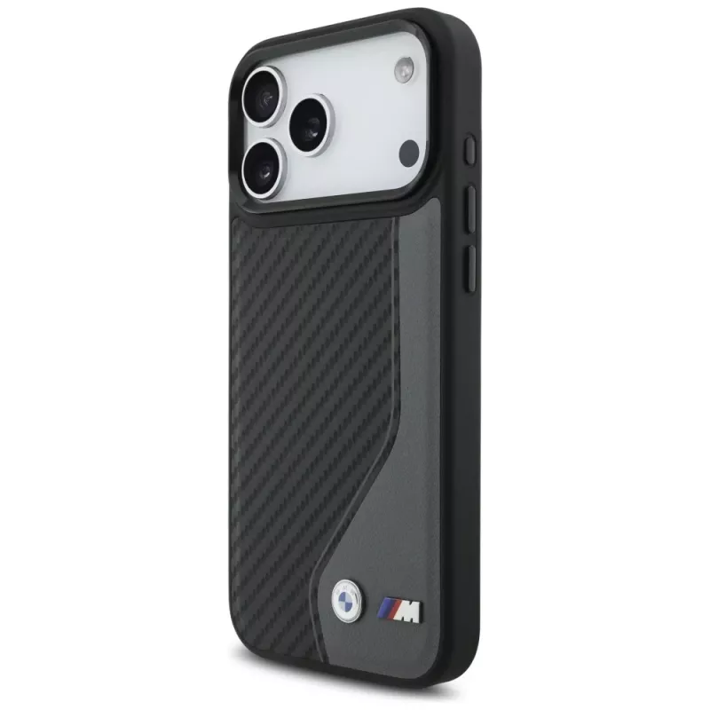 BMW M Carbon Logo MagSafe Case voor Apple iPhone 17 Pro Max antraciet