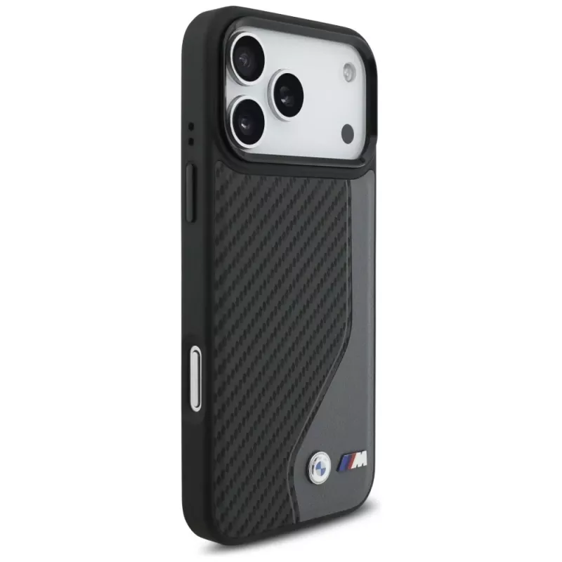 BMW M Carbon Logo MagSafe Case voor Apple iPhone 17 Pro Max antraciet