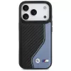 BMW M Carbon Logo MagSafe-hoesje voor Apple iPhone 17 Pro, blauw