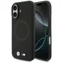 BMW M Series Metal Logo MagSafe-hoesje voor Apple iPhone 17, zwart