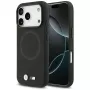 BMW M FW Metal Logo MagSafe-hoesje voor Apple iPhone 17 Pro, zwart