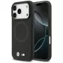 BMW M FW Metal Logo MagSafe-hoesje voor Apple iPhone 17 Pro Max, zwart