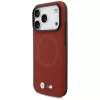 BMW M Series Metal Logo MagSafe-hoesje voor Apple iPhone 17 Pro, rood
