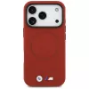 BMW M Series Metal Logo MagSafe-hoesje voor Apple iPhone 17 Pro, rood