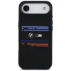 BMW M Silicon Horizontal Line MagSafe-hoesje voor iPhone Air, zwart