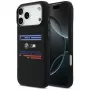 BMW M Silicon Horizontal Line MagSafe-hoesje voor Apple iPhone 17 Pro Max, zwart