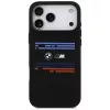 BMW M Silicon Horizontal Line MagSafe-hoesje voor Apple iPhone 17 Pro Max, zwart