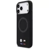 BMW M Silicon Logo MagSafe-hoesje voor iPhone 17 Pro Max, zwart