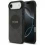 Guess 4G Circle Classic Logo MagSafe-hoesje voor iPhone Air - zwart