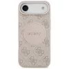Guess 4G Circle Classic Logo MagSafe-hoesje voor iPhone Air - roze