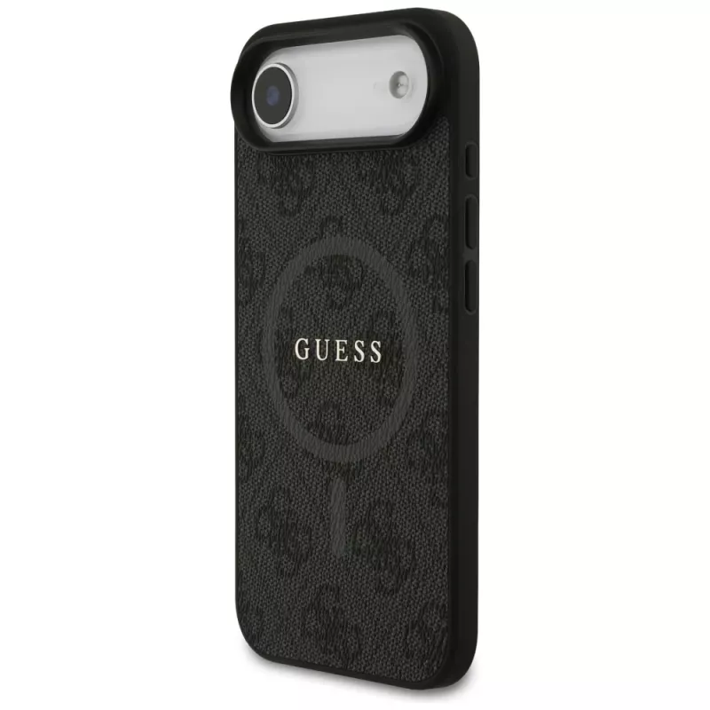 Guess 4G Ring Classic Logo MagSafe Case voor iPhone Air, zwart