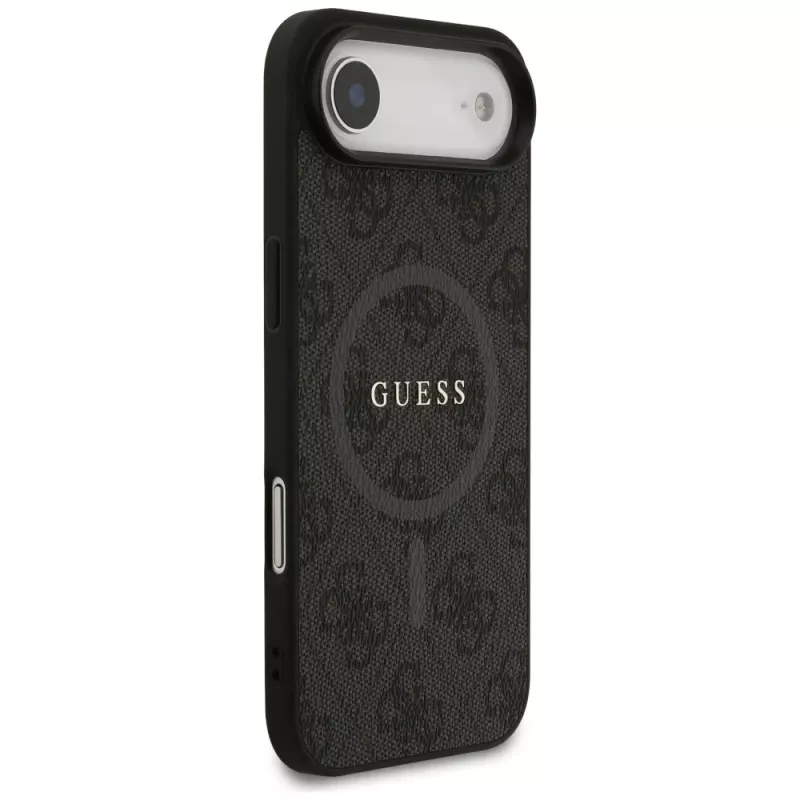 Guess 4G Ring Classic Logo MagSafe Case voor iPhone Air, zwart