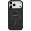 Guess 4G Ring Classic Logo MagSafe Case voor iPhone 17 Pro Max (zwart)