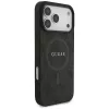 Guess 4G Ring Classic Logo MagSafe Case voor iPhone 17 Pro Max (zwart)