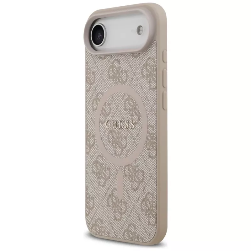 Guess 4G Ring Classic Logo MagSafe Case voor iPhone Air, roze