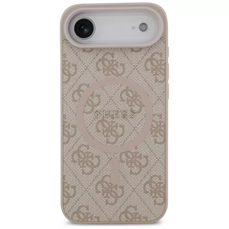 Guess 4G Ring Classic Logo MagSafe Case voor iPhone Air, roze