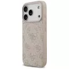 Guess 4G Ring Classic Logo MagSafe Case voor iPhone 17 Pro, roze