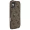 Guess 4G Ring Classic Logo MagSafe Case voor iPhone 17 - bruin
