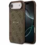 Guess 4G Ring Classic Logo MagSafe Case voor iPhone Air, bruin