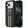 Guess 4G Printed Stripes MagSafe Case voor iPhone 17 Pro (zwart)