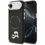 KARL LAGERFELD Karl & Choupette Pins MagSafe Case voor iPhone Air, zwart