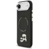 KARL LAGERFELD Karl & Choupette Pins MagSafe Case voor iPhone Air, zwart