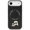 KARL LAGERFELD Karl & Choupette Pins MagSafe Case voor iPhone Air, zwart