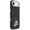 KARL LAGERFELD Karl & Choupette Pins MagSafe Case voor iPhone Air, zwart