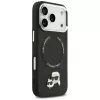 KARL LAGERFELD Karl & Choupette Pins MagSafe Case voor Apple iPhone 17 Pro - zwart