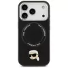KARL LAGERFELD Karl Pin MagSafe Case voor Apple iPhone 17 Pro - zwart