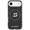 Karl Lagerfeld IML Choupette Head Logo MagSafe-hoesje voor Apple iPhone Air - zwart