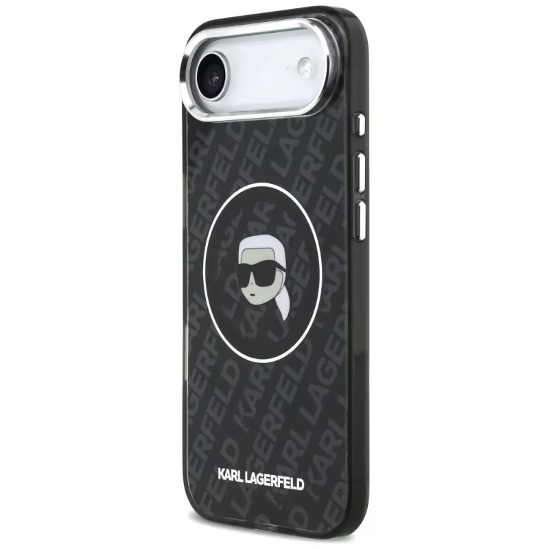 Karl Lagerfeld IML Karl Head Logo MagSafe-hoesje voor iPhone Air zwart