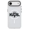 Karl Lagerfeld IML Karl Sketch Logo MagSafe Case voor iPhone Air, transparant