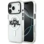 KARL LAGERFELD IML Karl Sketch Logo MagSafe Case voor iPhone 17 Pro, transparant