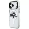 KARL LAGERFELD IML Karl Sketch Logo MagSafe Case voor iPhone 17 Pro, transparant