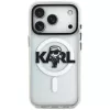 KARL LAGERFELD IML Karl Sketch Logo MagSafe Case voor iPhone 17 Pro, transparant