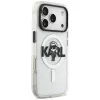 KARL LAGERFELD IML Karl Sketch Logo MagSafe Case voor iPhone 17 Pro, transparant