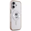 Karl Lagerfeld IML Choupette Sketch Logo MagSafe-hoesje voor iPhone 17, roze