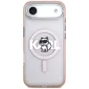 Karl Lagerfeld IML Choupette Sketch Logo MagSafe-hoesje voor iPhone Air roze