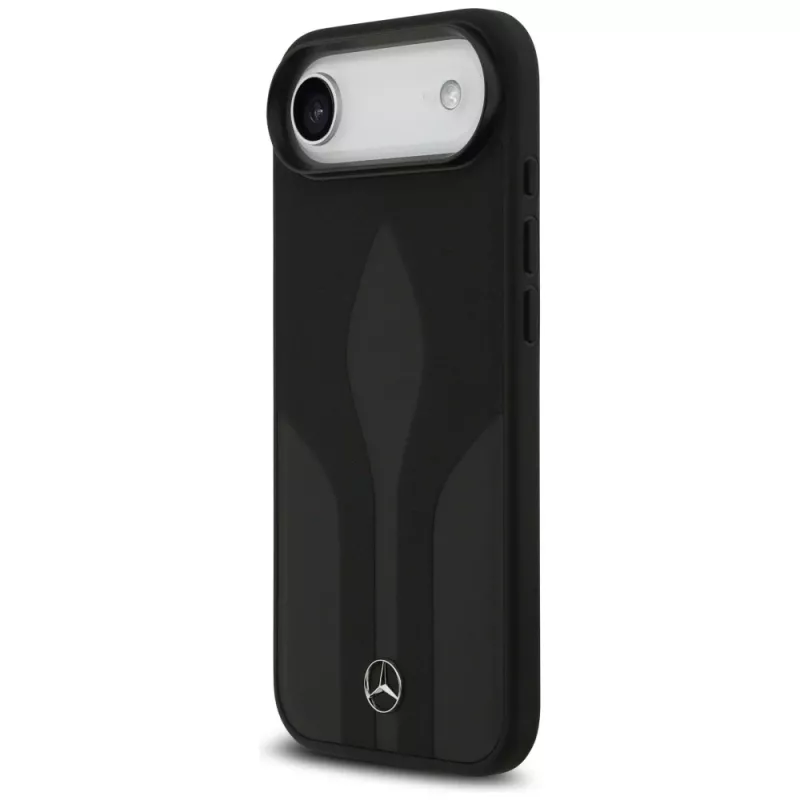 Mercedes The Move lederen MagSafe-hoesje voor iPhone Air zwart