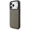 Mercedes Vintage Logo lederen MagSafe-hoesje voor iPhone 17 Pro taupe