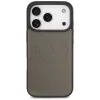 Mercedes Vintage Logo lederen MagSafe-hoesje voor iPhone 17 Pro taupe