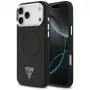 Guess Triangle Logo MagSafe-hoesje voor Apple iPhone 17 Pro (zwart)