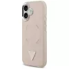 Guess Triangle Logo MagSafe-hoesje voor iPhone 17 (roze)