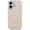 Guess Triangle Logo MagSafe-hoesje voor iPhone 17 (roze)