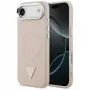 Guess Triangle Logo MagSafe-hoesje voor iPhone Air (roze)