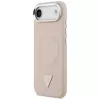 Guess Triangle Logo MagSafe-hoesje voor iPhone Air (roze)