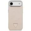 Guess Triangle Logo MagSafe-hoesje voor iPhone Air (roze)